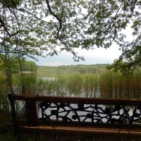 Die Schaukelbank am See